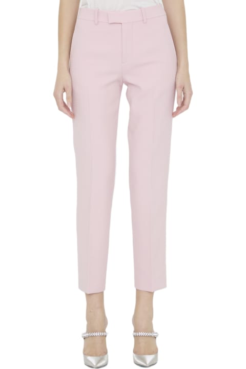Burberry Pants & Shorts for Women Burberry Wool Tailored Trousers