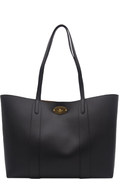 Mulberry Bags for Women Mulberry Black Leather Tote Bag