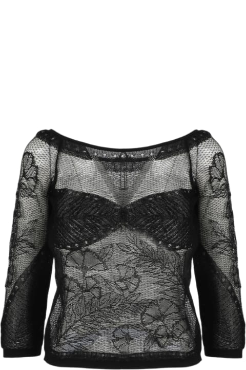 Fashion for Women Alberta Ferretti Viscose Net Knit Top