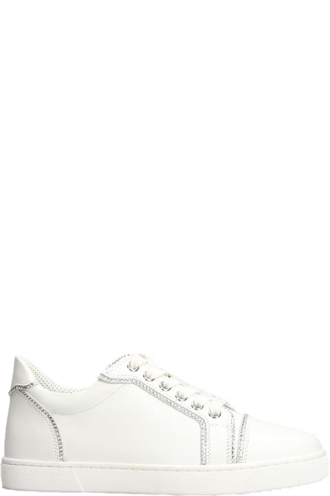 Homeware Christian Louboutin Sneakers In White Leather