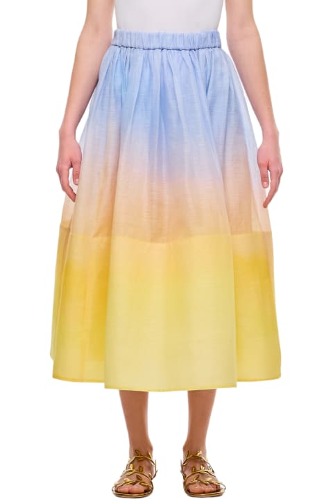 Zimmermann Skirts for Women Zimmermann Harmony Midi Skirt