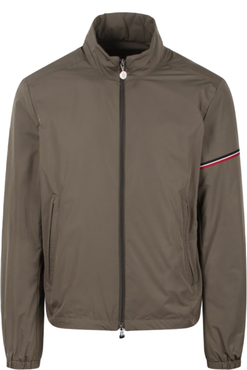 Coats & Jackets for Men Moncler High Neck Zip-up Jacket