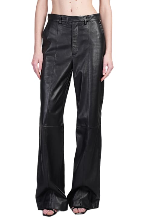 Giuseppe di Morabito for Women Giuseppe di Morabito Pants In Black Leather