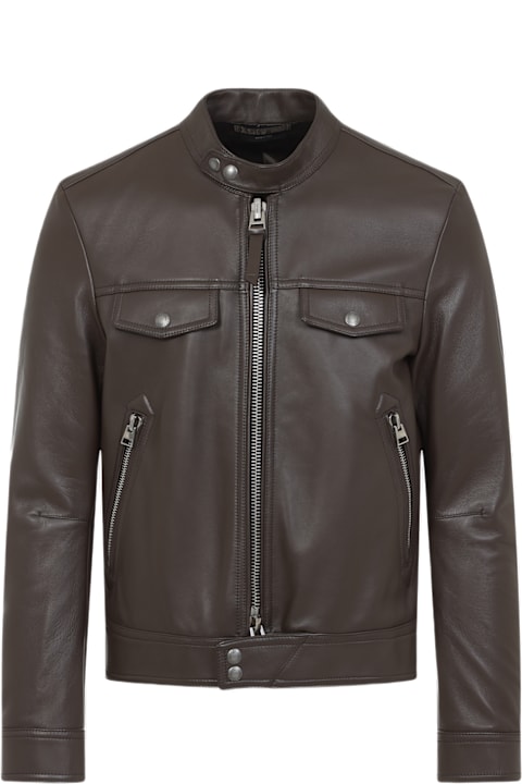 Tom Ford Coats & Jackets for Men Tom Ford Leather Jacket