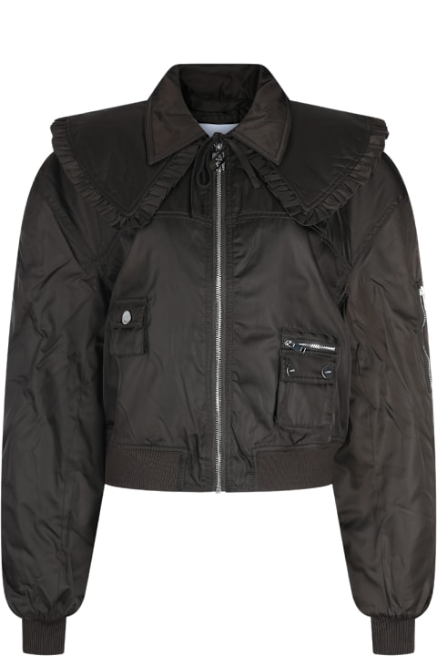 Ganni for Men Ganni Dark Brown Casual Jacket