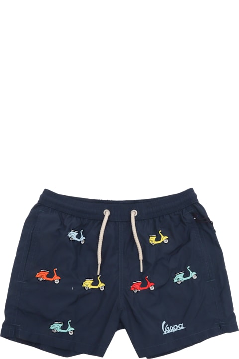 MC2 Saint Barth Swimwear for Baby Boys MC2 Saint Barth Embroidered Ultralight Swim Short