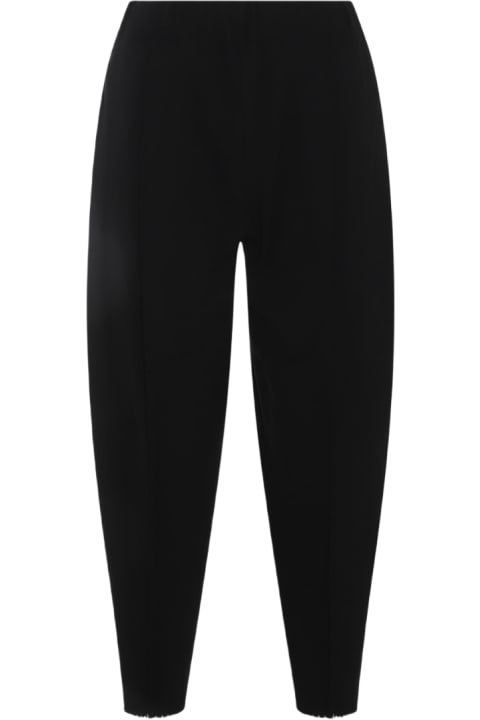Issey Miyake Pants & Shorts for Women Issey Miyake Black Cotton Pants
