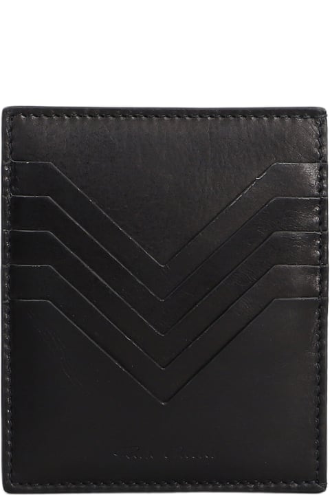 Accessories for Men Rick Owens Wallet In Black Leather