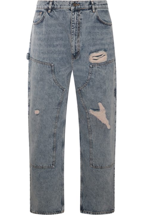 Moschino Jeans for Men Moschino Blue Cotton Denim Jeans