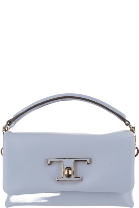 Tod's for Women Tod's Timeless Micro Leather Flap T Bag