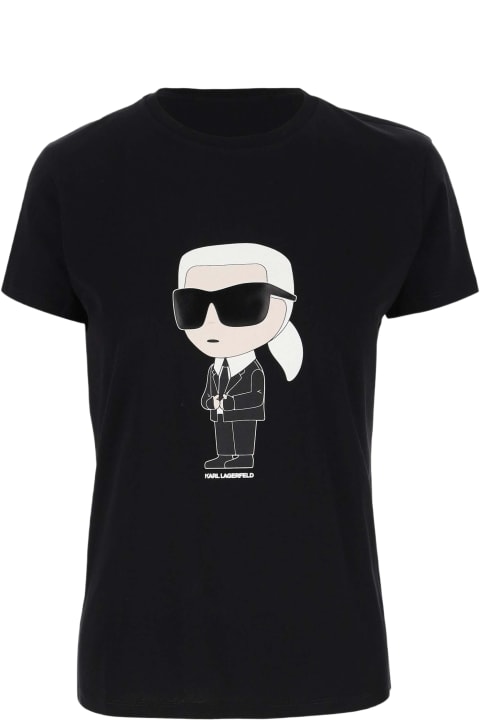 Karl Lagerfeld for Women Karl Lagerfeld Cotton T-shirt With Logo