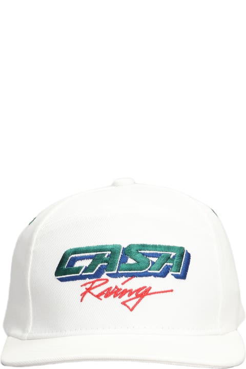 Casablanca Hats for Women Casablanca Logo Embroidered Baseball Cap