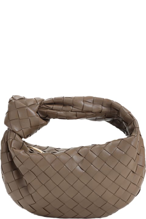 ハンドバッグ Mini Jodie Pinecone Bottega Veneta Womens Pinecone-gold Jodie Mini Leather Top