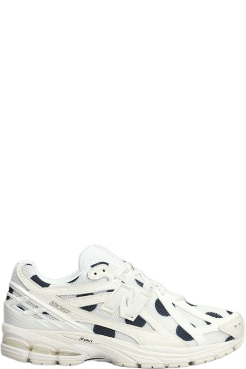 New Balance Men New Balance 1906r Sneakers In White Leather And Fabric