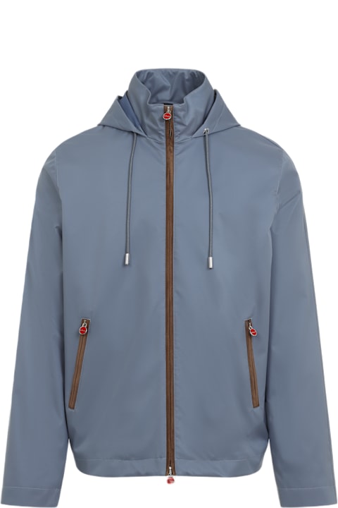 Kiton Coats & Jackets for Men Kiton Polyester Bomber Jacket