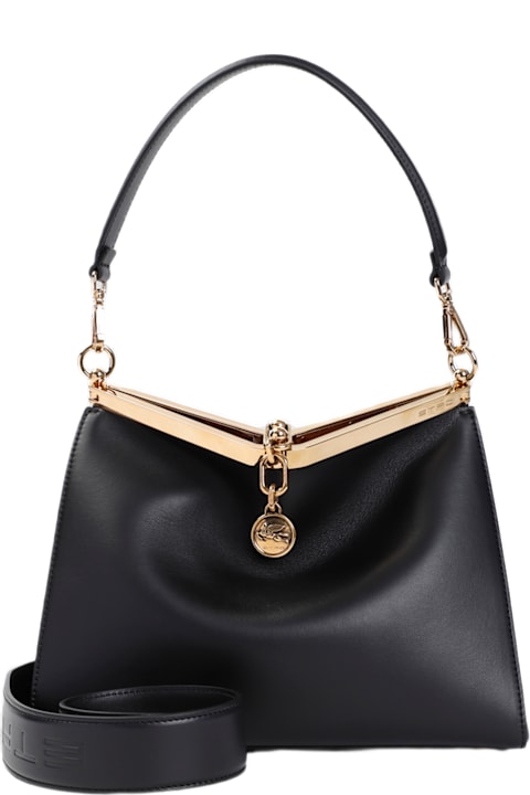 Etro حقائب الكتف لـ القسم الرجالي Etro Vela Leather Shoulder Bag