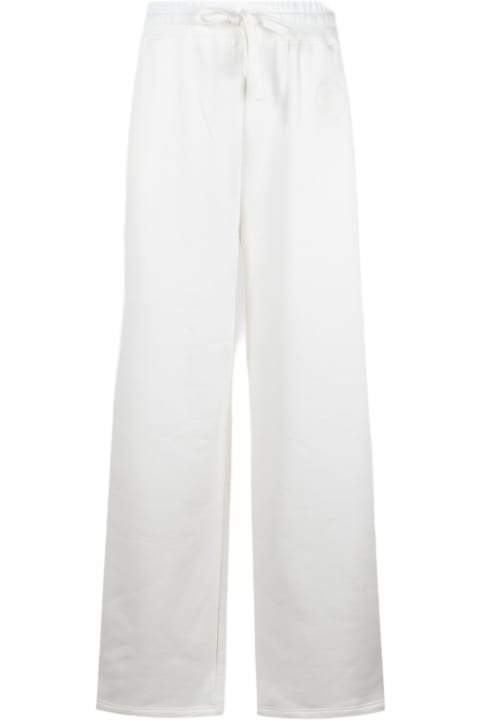 Gucci for Women Gucci Embroidered Cotton Jersey Trousers