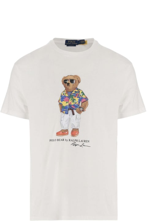 Ralph Lauren for Men Ralph Lauren Cotton T-shirt With Polo Bear Pattern