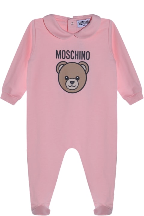 Homeware Moschino Pink Cotton Jumpsuit