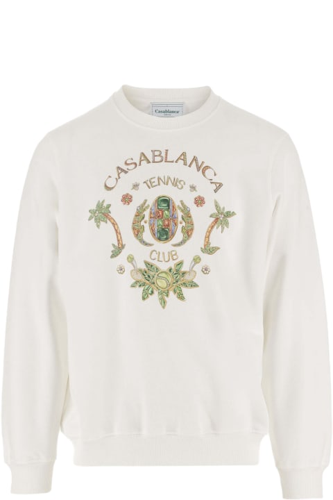 Casablanca Fleeces & Tracksuits for Men Casablanca Logo Sweatshirt