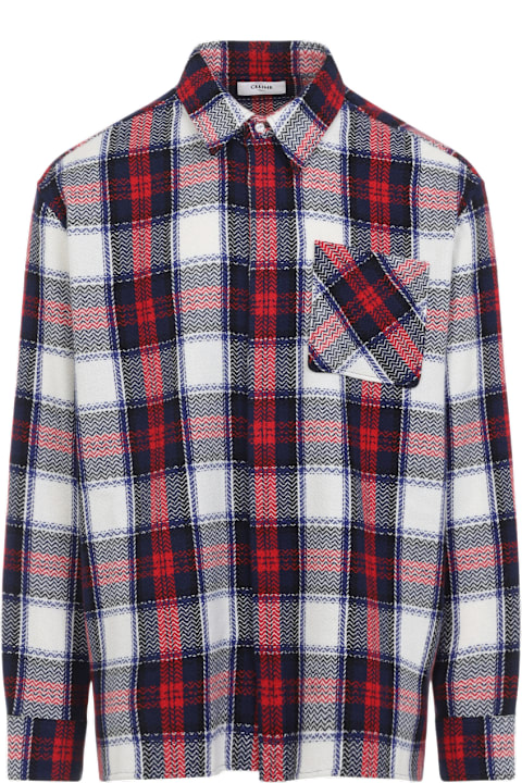 Celine for Kids Celine Cashmere Overshirt