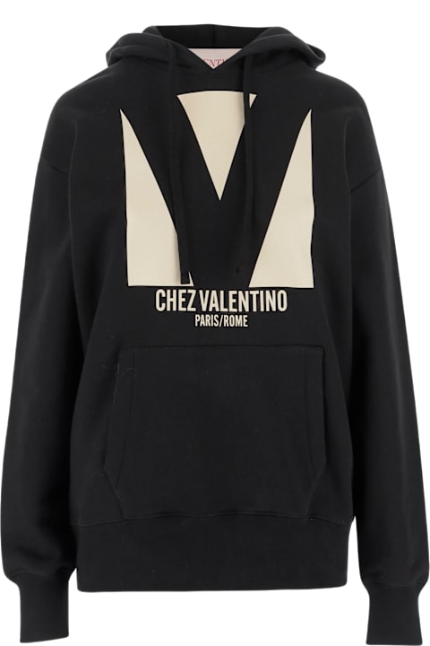 Homeware Valentino Garavani Chez Valentino Print Cotton Hoodie