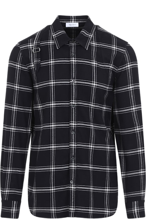 Alexander McQueen Shirts for Men Alexander McQueen Twin Needle Harness Shirt