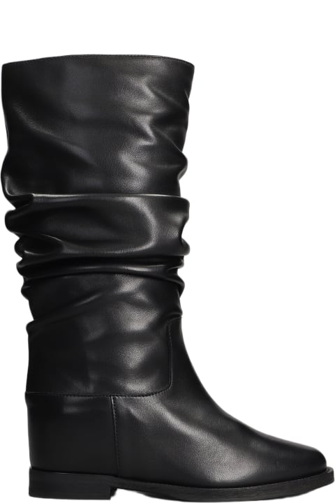 Shoes for Women Via Roma 15 In Black Leather