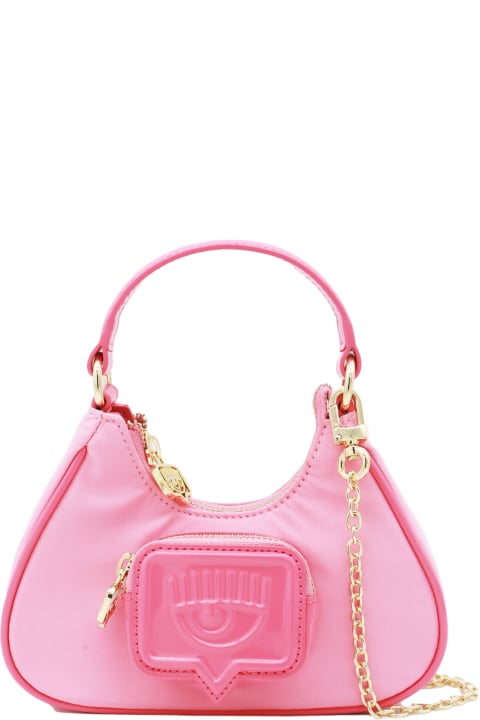 ウィメンズ Chiara Ferragniのバッグ Chiara Ferragni Pink Top Handle Bag