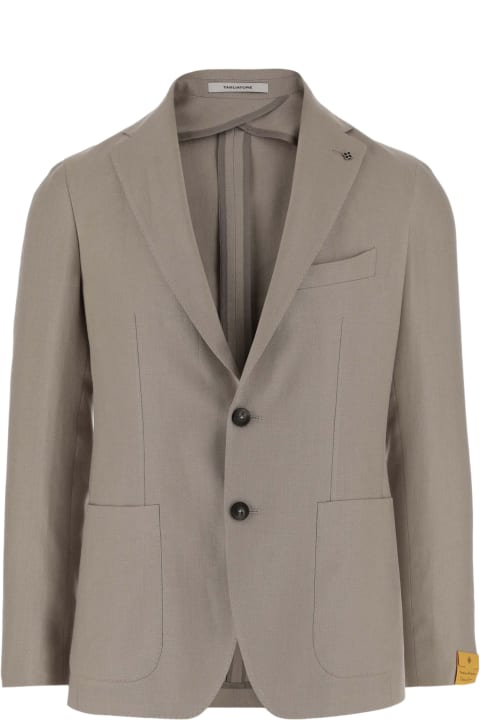 Tagliatore Coats & Jackets for Women Tagliatore Single-breasted Linen Blazer