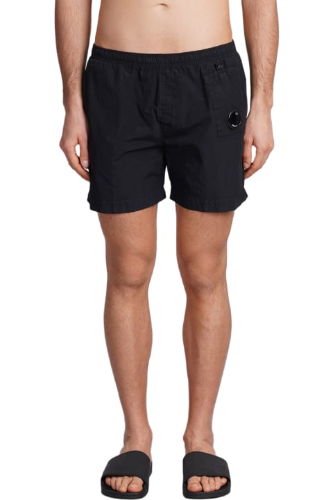 Swimwear for Men C.P. Company Beachwear In Black Polyamide