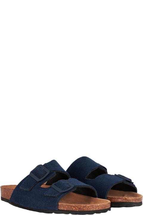 Homeware MC2 Saint Barth Blue Terry Man Sandals