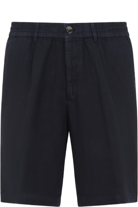 Brunello Cucinelli Linen Bermuda | italist