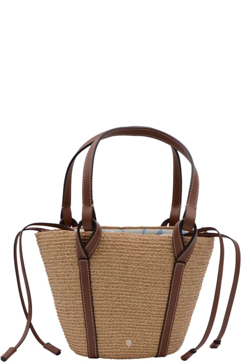 Helen Kaminski for Men Helen Kaminski Natural Raffia Satchel