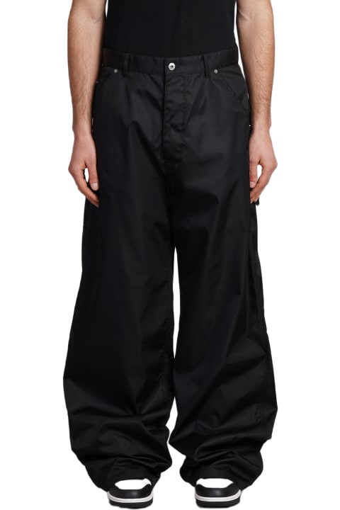 Pants for Men Off-White Pants In Black Polyamide