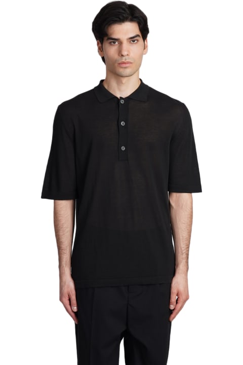 Mauro Grifoni Clothing for Men Mauro Grifoni Polo In Black Cotton