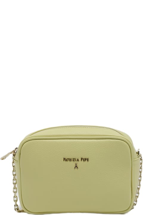 Shoulder Bags for Women Patrizia Pepe Leather Clutch