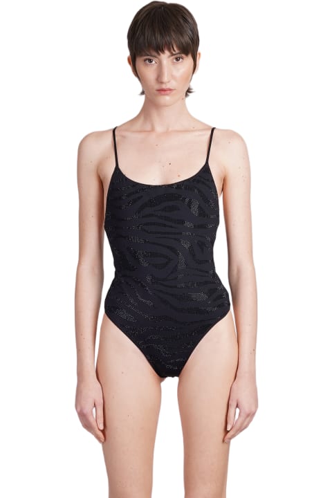 Swimwear for Women MC2 Saint Barth Cecille Beachwear In Black Polyamide