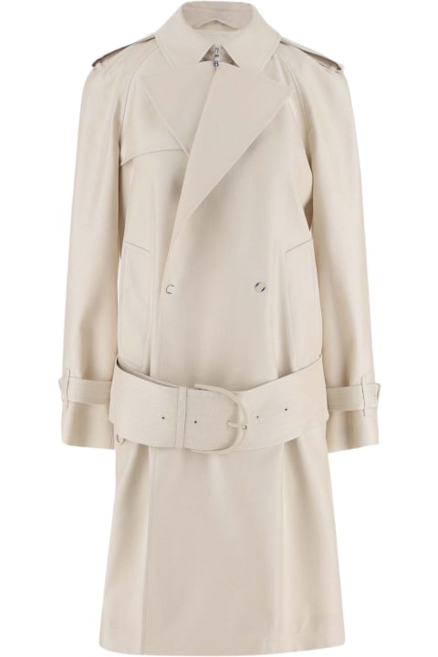 Burberry Coats & Jackets for Women Burberry Silk Blend Trench Coat