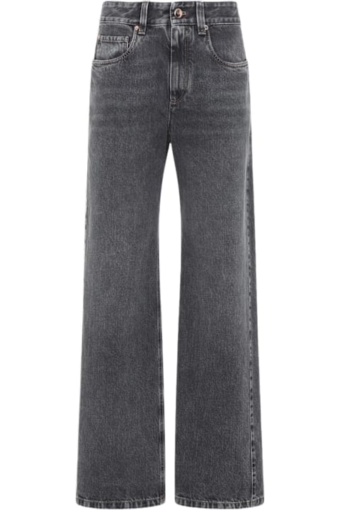 Brunello Cucinelli for Kids Brunello Cucinelli Cotton Jeans