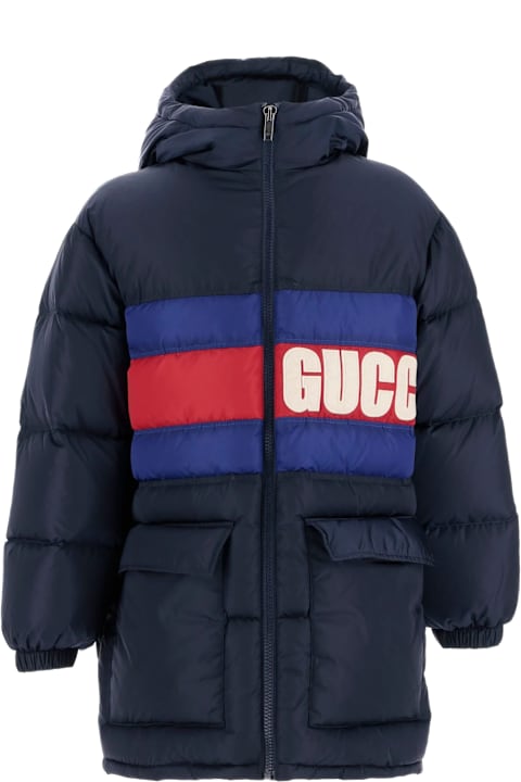 Gucci Coats & Jackets for Boys Gucci Gucci Kids Coats Blue