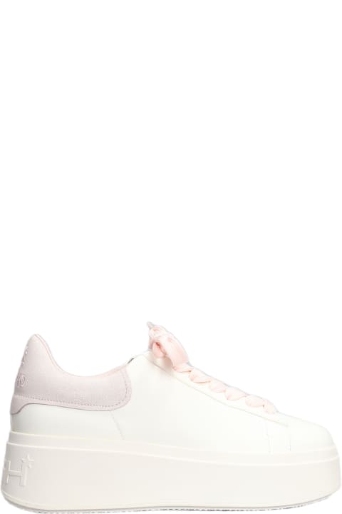 Ash Shoes for Women Ash Moby Bekind Sneakers In White Leather