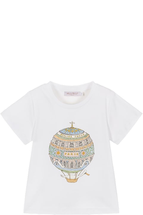 Atelier Choux for Women Atelier Choux Hot Air Balloons T-shirt
