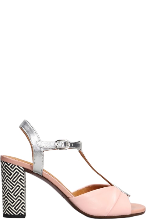 Chie Mihara Sandals for Women Chie Mihara Biagio Sandals In Rose-pink Leather