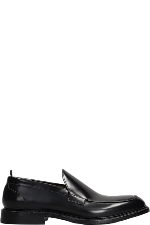 Green George Shoes for Men Green George Loafers In Black Leather