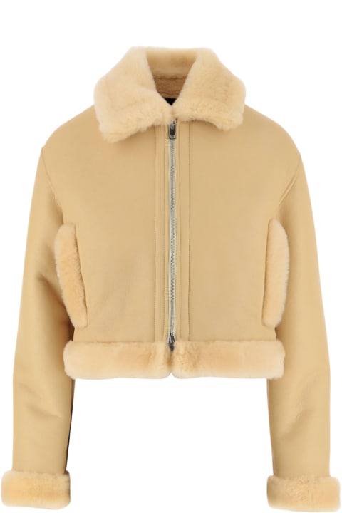 Blancha Clothing for Women Blancha Shearling And Leather Jacket