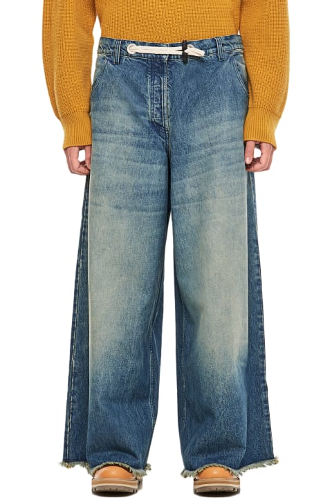 Jeans for Men Moncler Genius Trousers Moncler Genius X Palm Angels