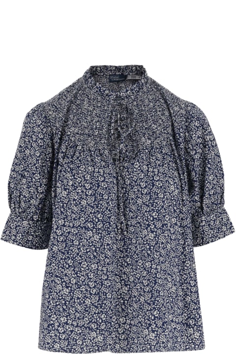 Ralph Lauren for Women Ralph Lauren Cotton Shirt With Floral Pattern