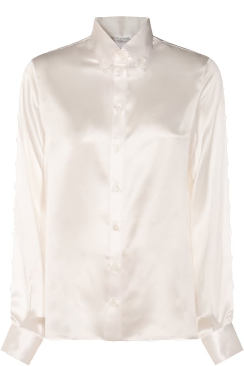 Eleventy for Kids Eleventy White Silk Shirt