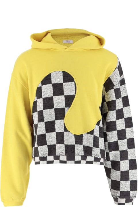 Fleeces & Tracksuits for Men ERL Cotton Sweatshirt With Graphic Pattern